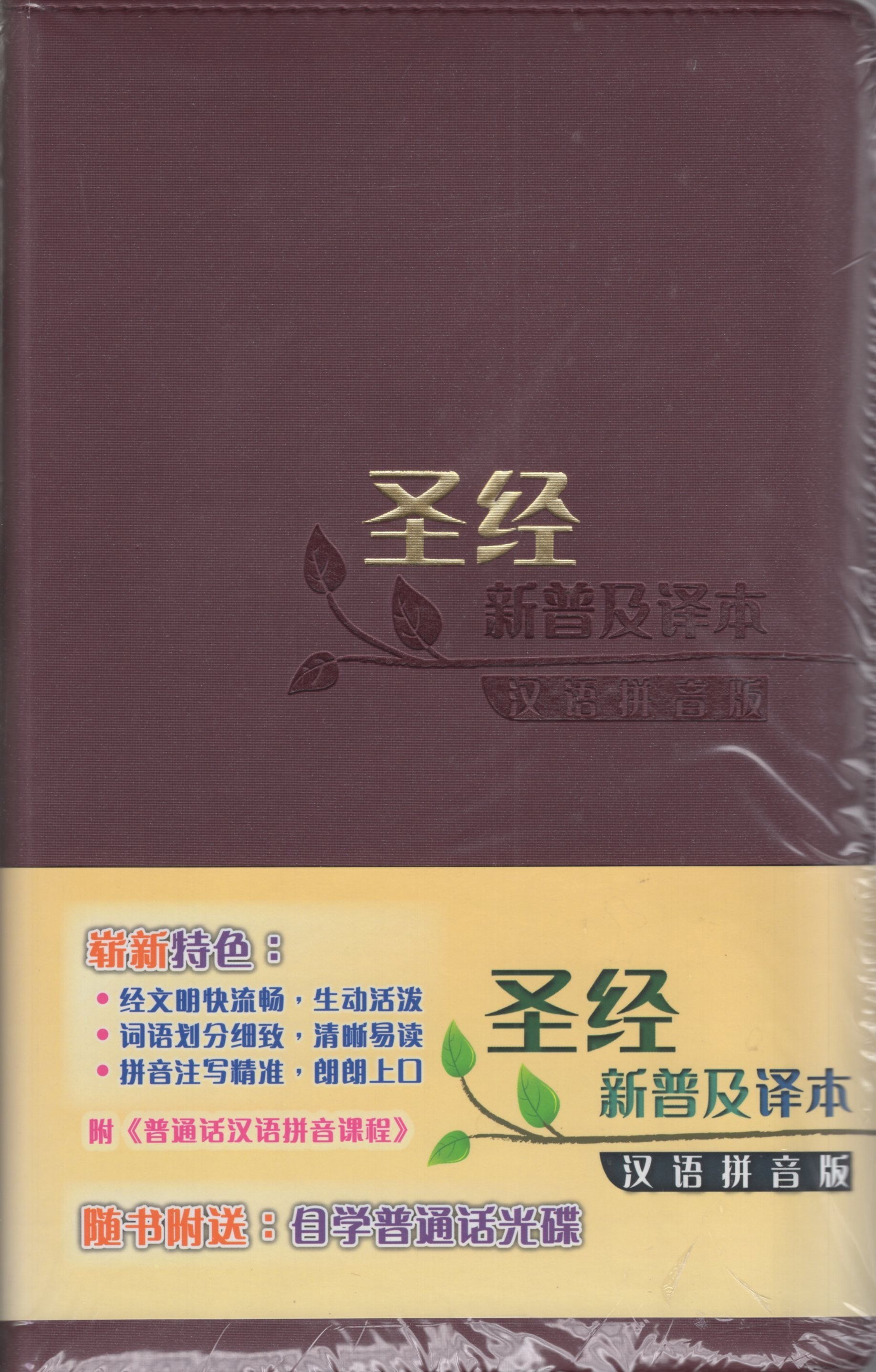 聖經: 新普及譯本 (皮面)/圣经: 新普及译本 (皮面) 圣经-新普及译本-汉语拼音版/皮面（简体）#01A-118B – 美國中信