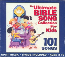 The Ultimate Bible Song Collection for Kids,Vol. 1(英/4CD) #11A-353A