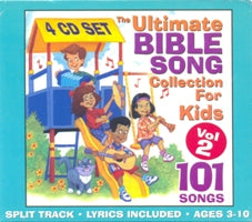 The Ultimate Bible Song Collection for Kids,Vol. 2(英/4CD) #11A-353B