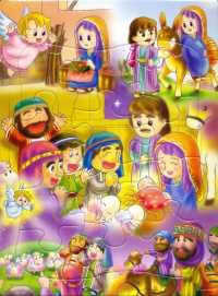 趣智儿童圣经故事拼图-耶稣降生(中英/12块)
Bible Stories Puzzles-Jesus Was Bor #12E-036E