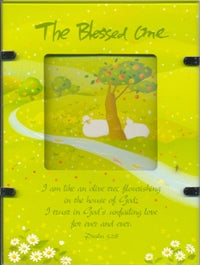 玻璃畫座-The Blessed One(Psalm52:8/英)
 Shadow Box-The Blessed One(Psalm52:8) #15D-017B